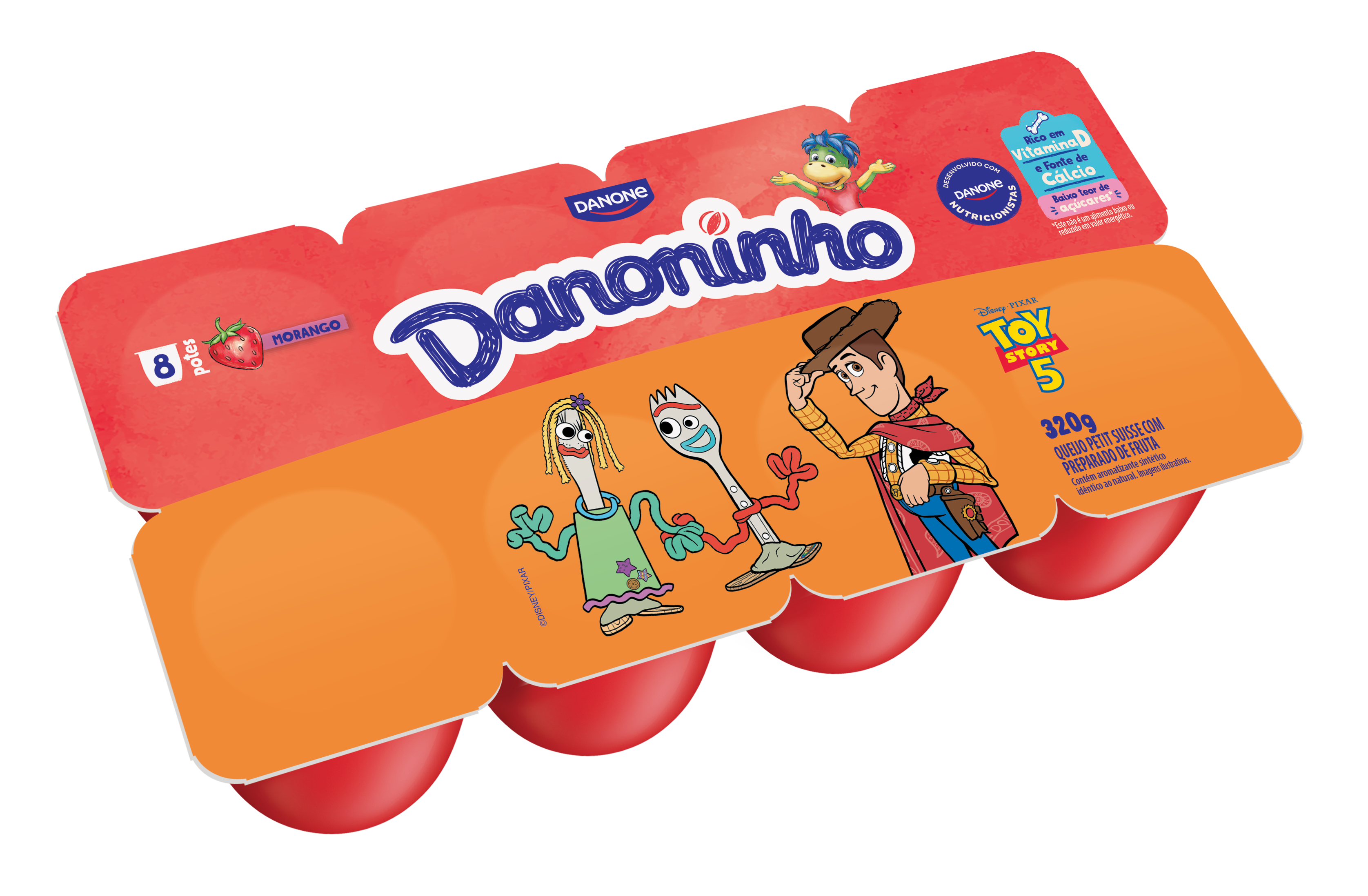 DANONINHO MORANGO 320 QJ PETIT SUISSE