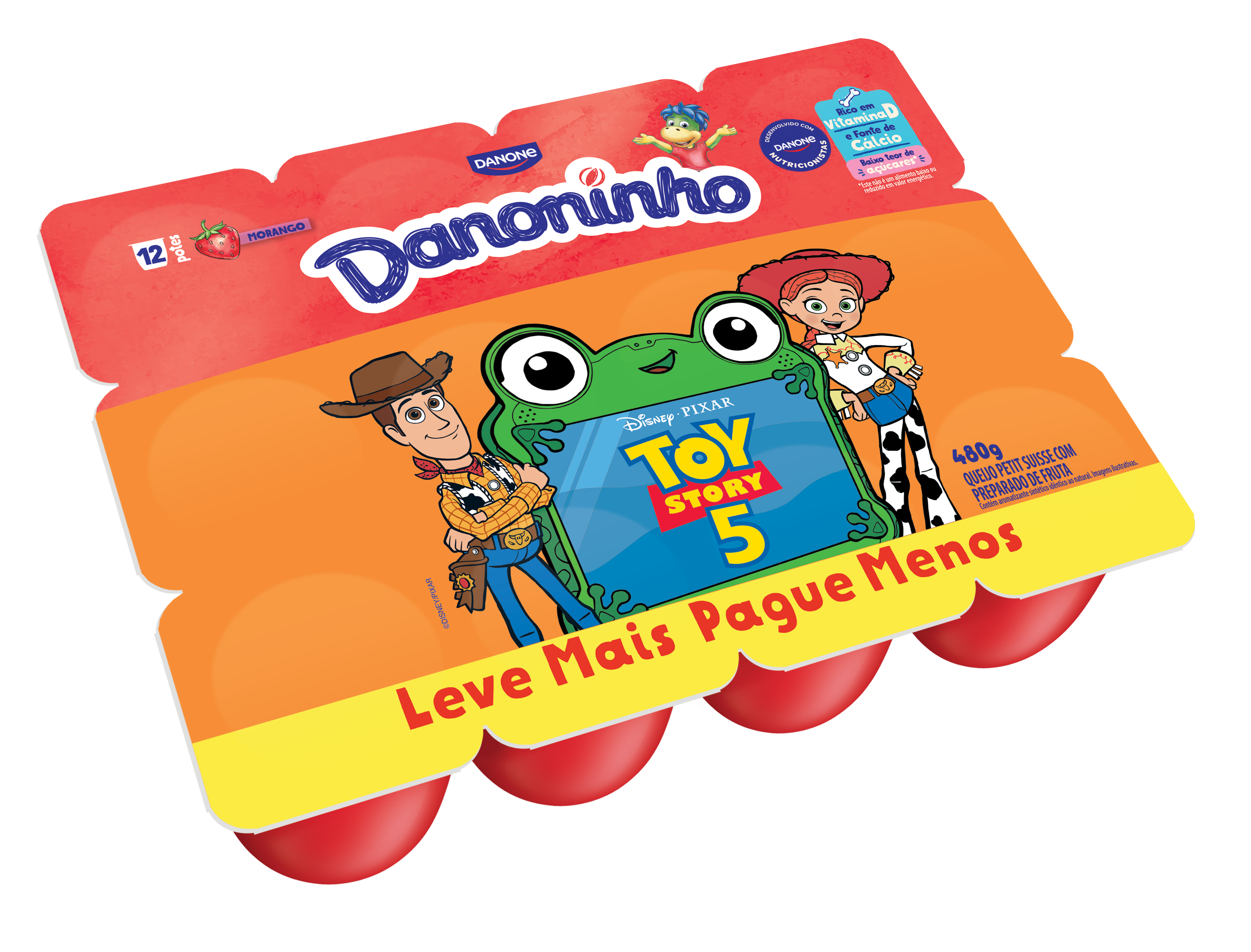 DANONINHO MORANGO 480G