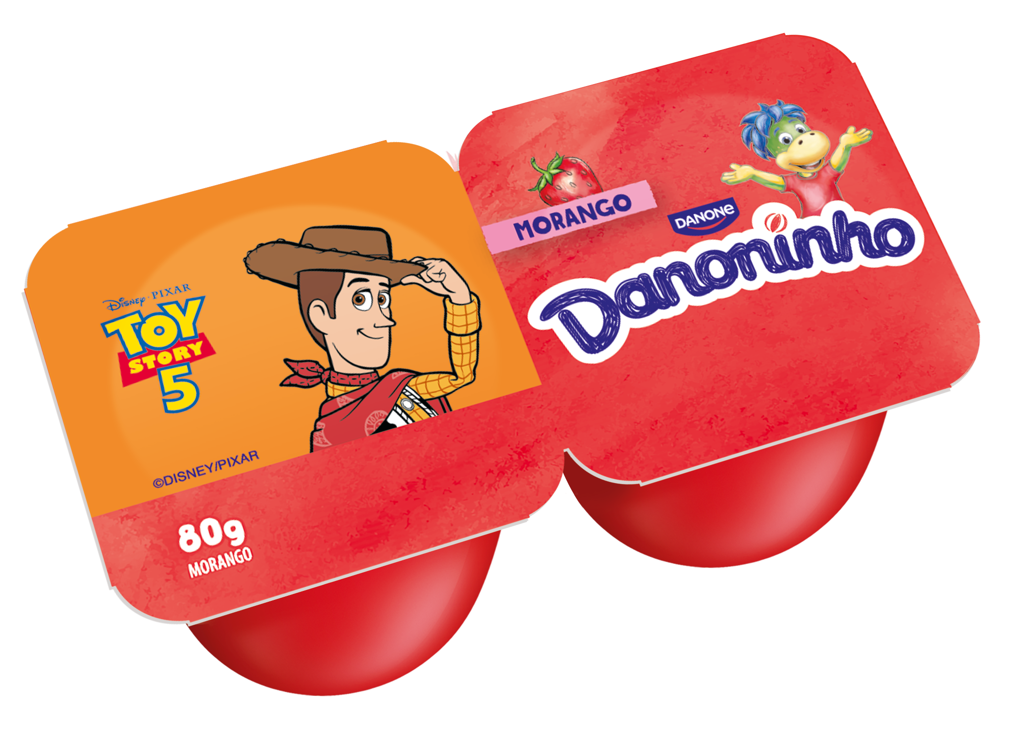 DANONINHO MORANGO 80G QJ PETIT SUISSE