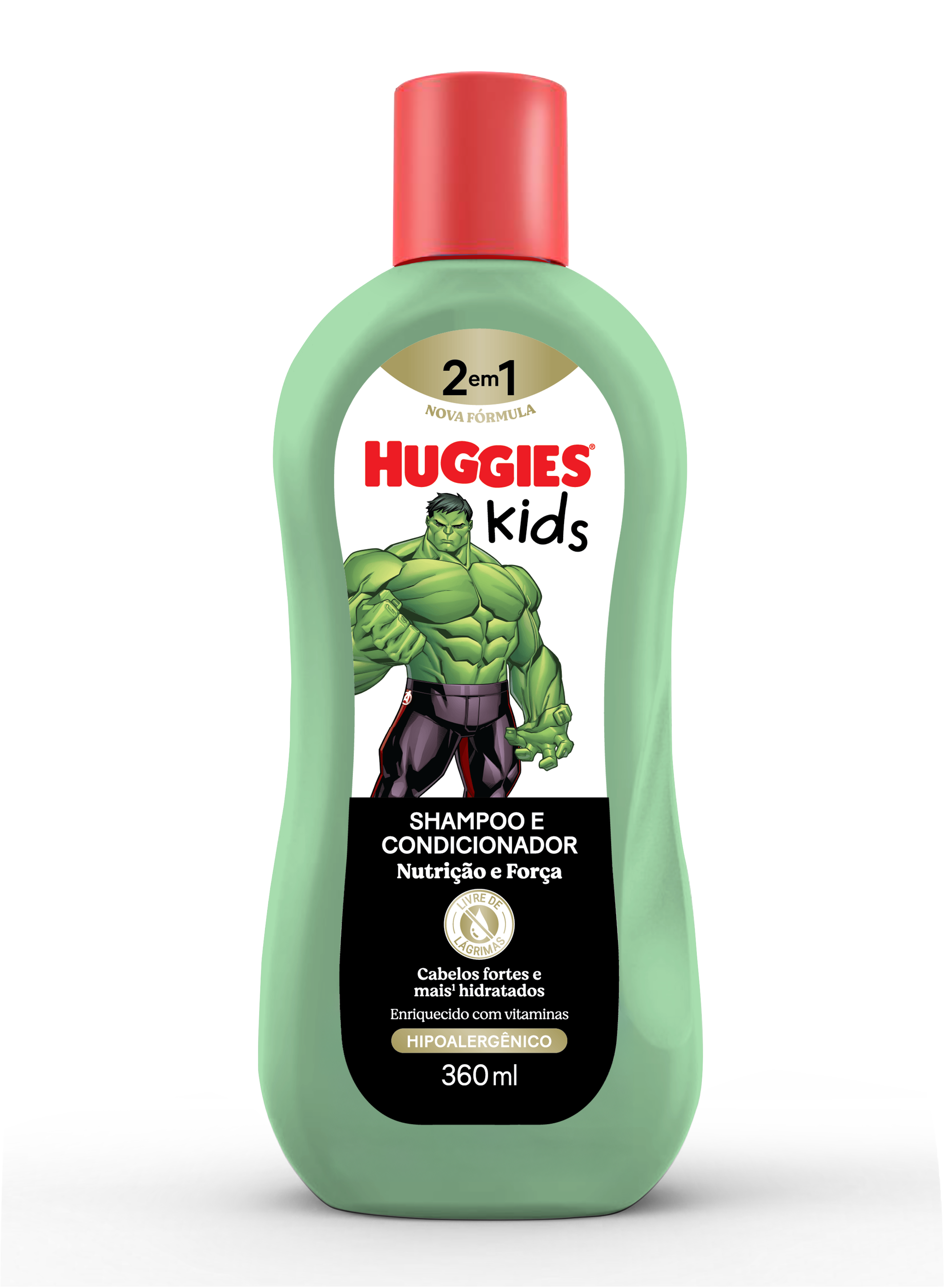 SHAMPOO NUTRIÇÃO E FORÇA (HULK) 360 ML