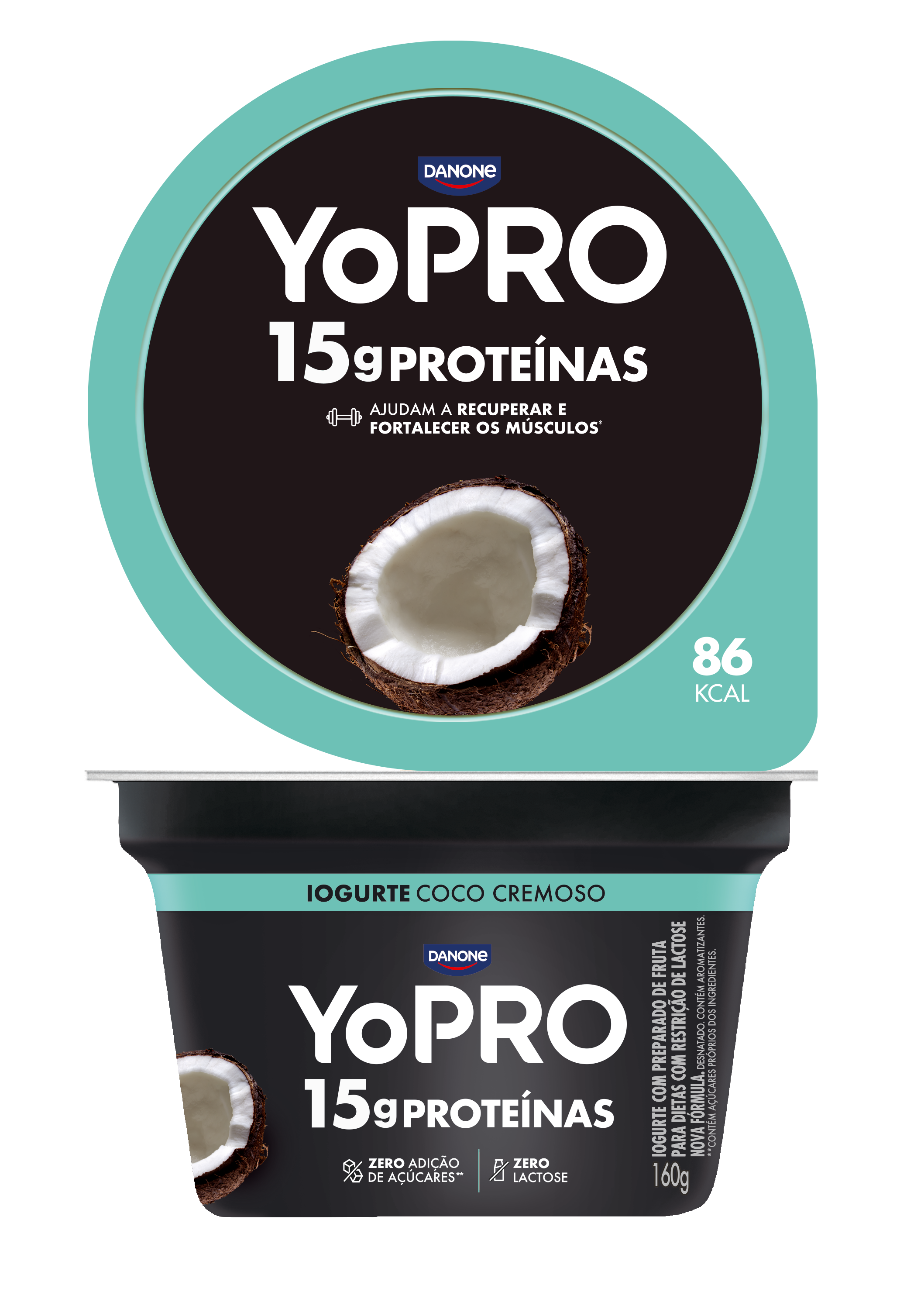 Iogurte Polpa Coco 160g