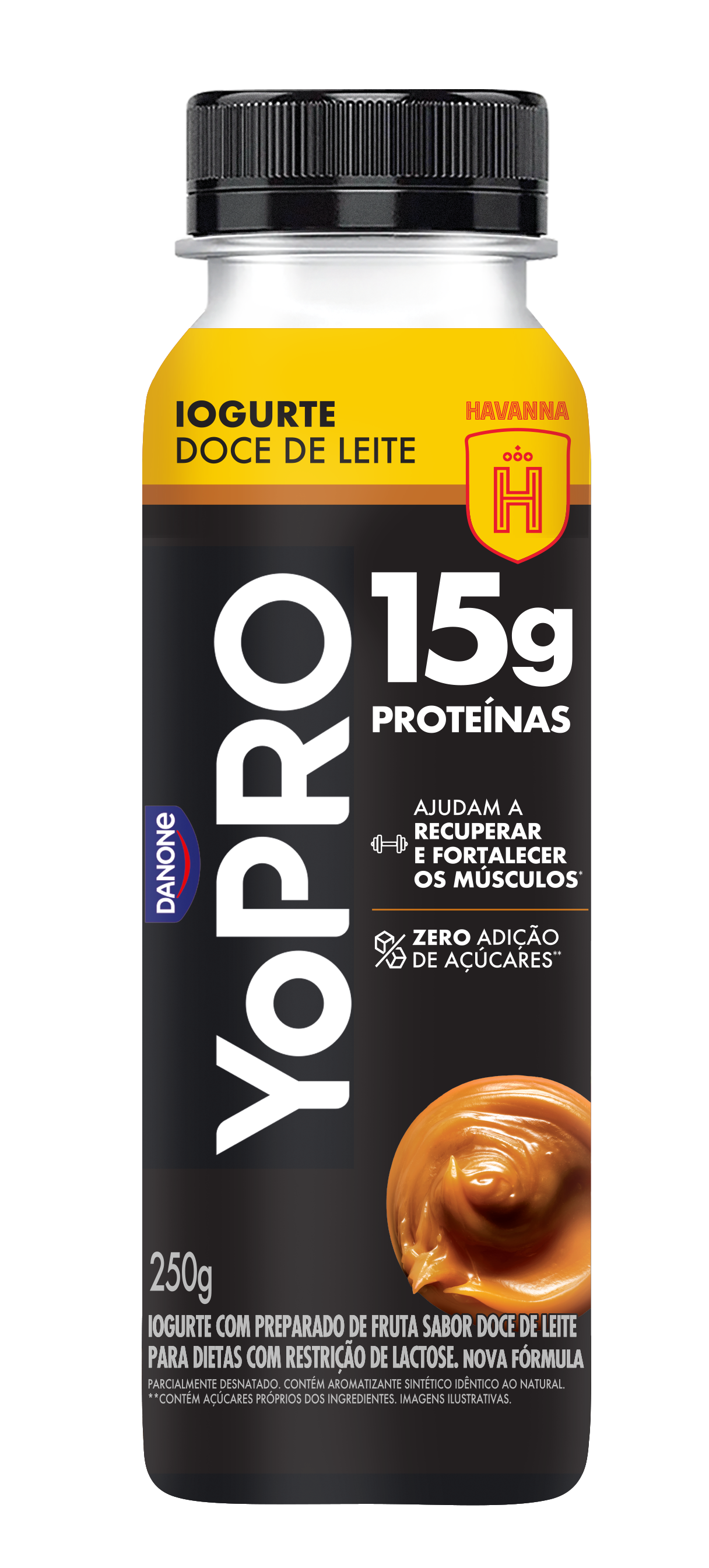 Iogurte Líquido Doce de Leite 250g 15g