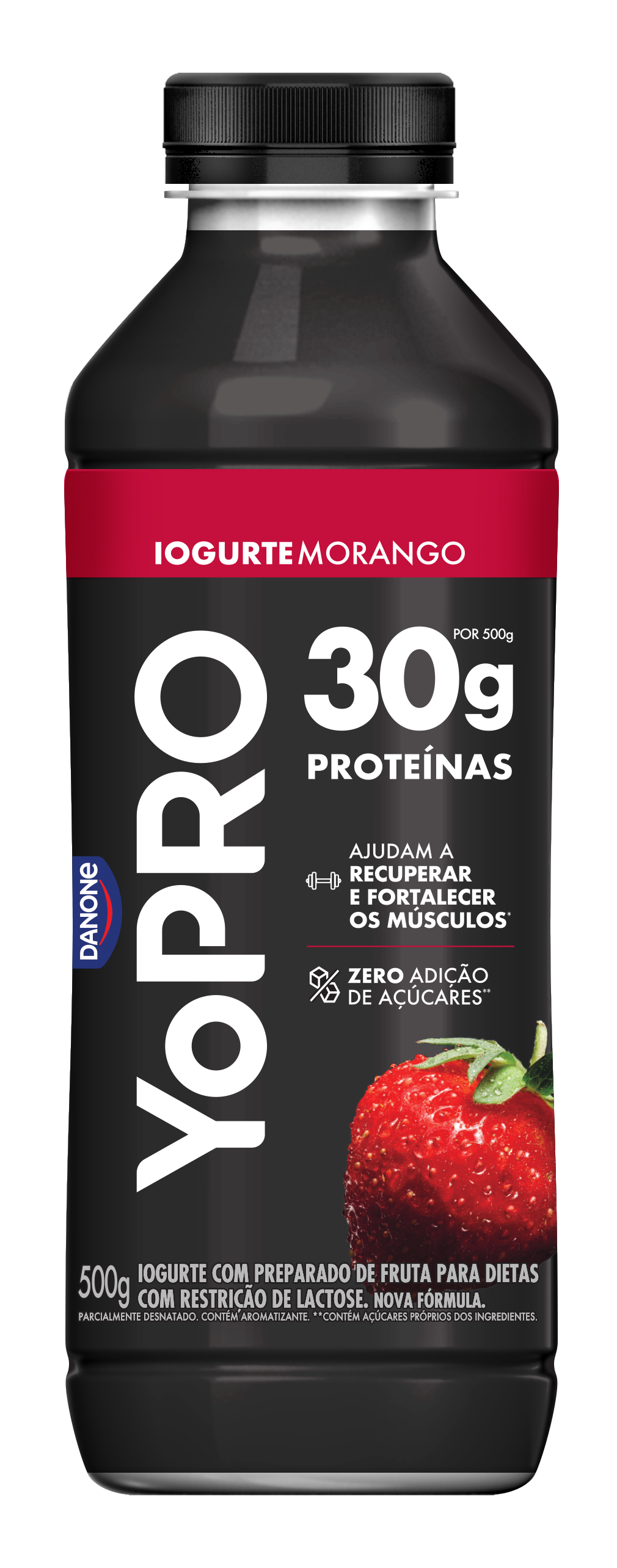 Iogurte Líquido Morango 250g 30g
