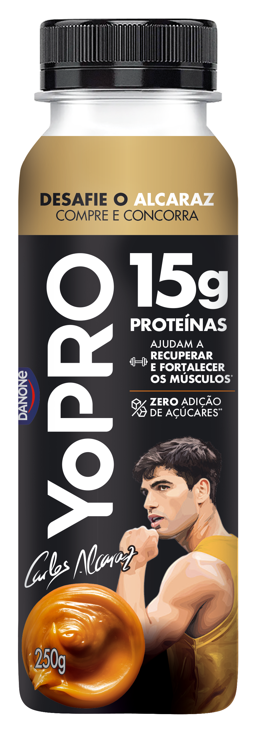 Iogurte Líquido Doce de Leite 250g 15g