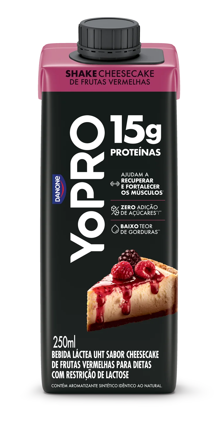 UHT Cheesecake Frutas Vermelhas 250ml